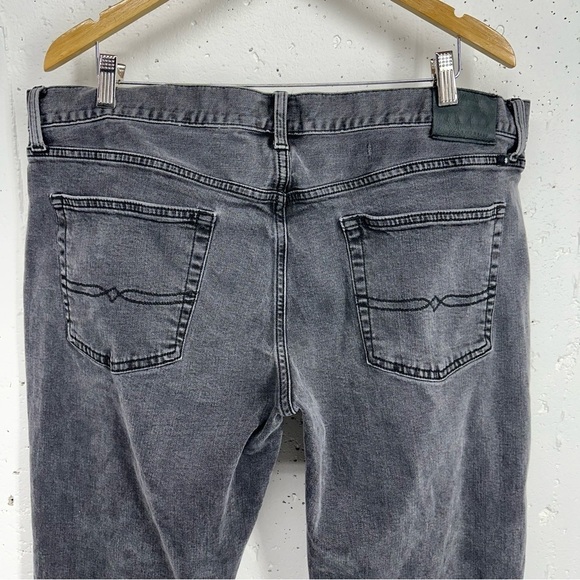Lucky Brand 221 Original Straight Men’s size 40 x 31” Jeans Washed Black - Picture 5 of 14